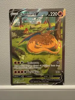 Charizard V SWSH260 Sword & Shield Promo Card Near Mint Condition - Image 3