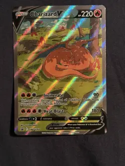 Charizard v SWSH260 Holo Sword & Shield Promo Card Near Mint Condition - Image 2