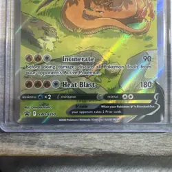 Pokemon TCG Charizard v SWSH260 Sword & Shield Promo Card Near Mint Condition - Image 4