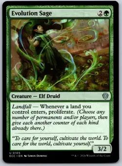 Evolution Sage U Commander: Lorwyn Eclipsed 105 NM - Image 1