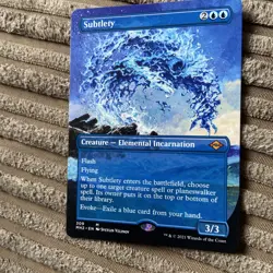 BORDERLESS Subtlety ~ Modern Horizons 2 [ NearMint ] [ Magic MTG ] - Image 1