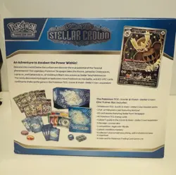 Pokemon TCG S&V Stellar Crown Elite Trainer Box ETB New Sealed - Image 3
