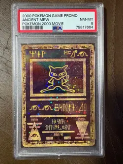 2000 Pokemon Ancient Mew Movie Promo Holo PSA 8 NM-MT Vintage Classic - Image 1