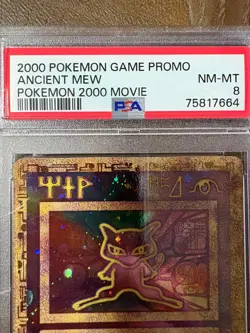 2000 Pokemon Ancient Mew Movie Promo Holo PSA 8 NM-MT Vintage Classic - Image 2