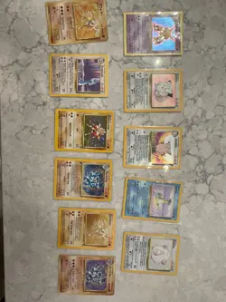 Vintage Pokemon Card Vintage Lot 67X - OG Base Set Starter Evolutions - Image 3