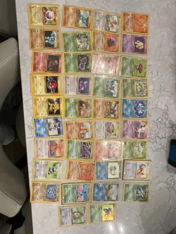 Vintage Pokemon Card Vintage Lot 67X - OG Base Set Starter Evolutions - Image 5