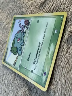 2006 Pokemon TCG Crystal Guardians Bulbasaur Regular Non-Holo 45/100 LP - Image 5