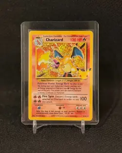 Charizard Celebrations Classic Collection Holo Base Set Pokemon 4/102 raw (NM) - Image 1