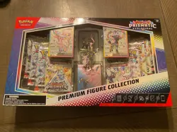 SEALED Pokemon Prismatic Evolutions Premium Figure Collection Box READY TO SHIP! - Image 1