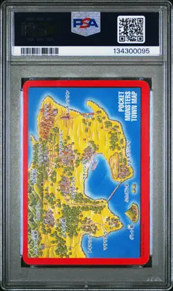 1996 POKEMON JPN BANDAI CARDDASS VENDING #000 CHARIZARD TRAINER PSA 5 - Image 2