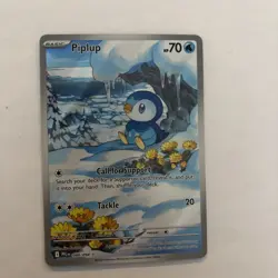 Pokemon Piplup 98/94 - Phantasmal Flames Illustration Rare - NM - Image 1