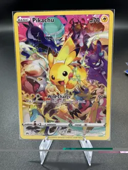 Pokemon Crown Zenith Pikachu #160/159 Secret Rare, Near Mint, English - Image 1