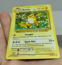 Pokemon Raichu XY Evolutions 36/108 Holo Rare NM - FREE TRACKED SHIPPING - Image 3