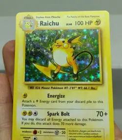 Pokemon Raichu XY Evolutions 36/108 Holo Rare NM - FREE TRACKED SHIPPING - Image 4