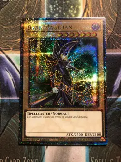 *** DARK MAGICIAN *** QUARTER CENTURY SECRET RARE CT14 ART RA04-EN106 YUGIOH - Image 1