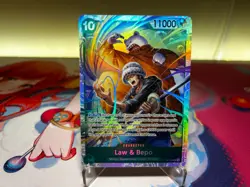 Law & Bepo ST24-004 Super Rare Foil One Piece TCG OP - Image 1