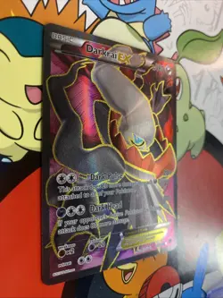Pokemon TCG - Darkrai EX 118/122 XY BREAKpoint - Full Art Ultra Rare Holo LP - Image 2