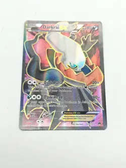 Pokemon TCG Darkrai EX Full Art Holo Ultra Rare Card 118/122 XY Breakpoint - LP - Image 1