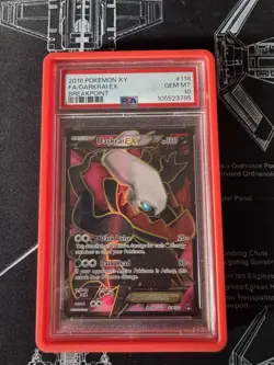 Pokemon TCG Darkrai EX Ultra Rare Card Full Art, XY Breakpoint, 118/122 PSA 10 - Image 1