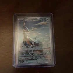 Pokemon TCG Skarmory 209/191 Surging Sparks Illustration Rare Holo Card NM - Image 1