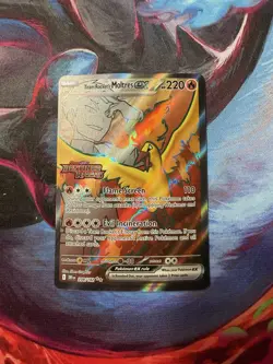 Pokemon TCG Team Rockets Moltres EX Destined Rivals 208/182 NearMint Condition - Image 1