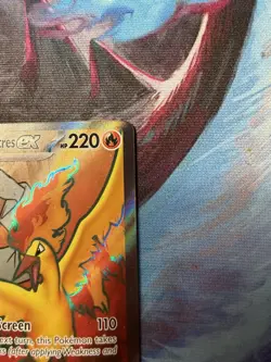 Pokemon TCG Team Rockets Moltres EX Destined Rivals 208/182 NearMint Condition - Image 3