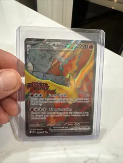 Pokemon TCG Team Rockets Moltres EX Destined Rivals 208/182 NearMint Condition - Image 2