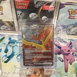 Pokemon TCG Team Rockets Moltres EX Destined Rivals 208/182 NearMint Condition - Image 1