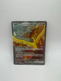 Pokemon TCG Team Rockets Moltres EX Destined Rivals 208/182 NearMint Condition - Image 1