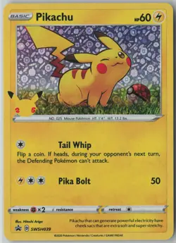 Pikachu - (General Mills) Promo Miscellaneous Cards & Products SWSH039 NM - Image 1