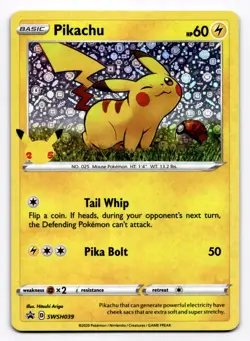 Pikachu - (General Mills) Miscellaneous Cards & Products - Pokemon NM SWSH039 - Image 1