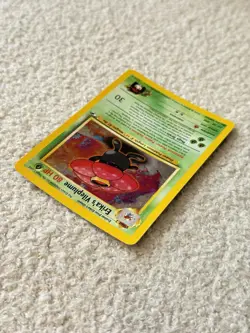 Pokemon TCG Gym Heroes Erika's Vileplume Holo 5/132 2000 Wotc Great Condition! - Image 4