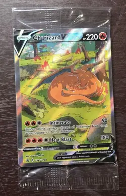 Charizard UPC Ultra Premium Collection 3 Promo Cards Sword and Shield - SEALED - Image 1