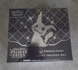 Pokemon TCG S&V Paldean Fates Pokemon Center Elite Trainer Box ETB New Sealed 1 - Image 1