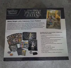 Pokemon TCG S&V Paldean Fates Pokemon Center Elite Trainer Box ETB New Sealed 1 - Image 2