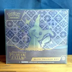 Pokemon TCG Paldean Fates Elite Trainer Box (NEW) (SEALED) (ETB) (SV4.5) Pokemon - Image 1