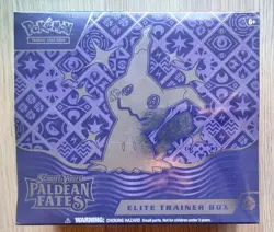 Pokemon TCG Paldean Fates ETB Elite Trainer Box Scarlet & Violet New Sealed - Image 1