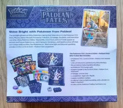 Pokemon TCG Paldean Fates ETB Elite Trainer Box Scarlet & Violet New Sealed - Image 2