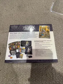 Paldean Fates Pokemon Center Elite Trainer Box ETB - Pokemon TCG - New & Sealed - Image 3