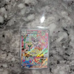 2024 Pokemon TCG Temporal Forces Cinccino 183/162 Illustration Rare - Image 1