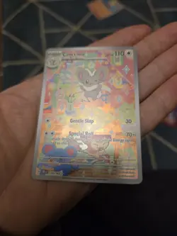 Pokemon TCG Cinccino 183/162 Temporal Forces Illustration Rare NM+ - Image 3