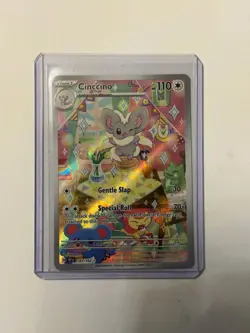 Cinccino 183/162 Temporal Forces (Illustration Rare) Pokemon TCG Mint Condition - Image 1