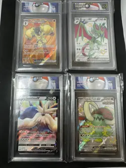 Slab Mint Grade 10 Pokemon Lot Collection - Image 1