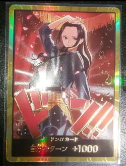 DON!! Nico Robin GOLD EB03Japanese ONE PIECE Card HeroinesEdition - NM - Image 1