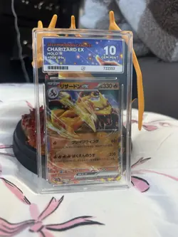 Charizard ex RR 006/165 sv2a Pokemon card 151 HOLO Pokemon Card Japanese ACE 10 - Image 1