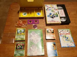 Pokemon Card Game Quick Intro Pack Video Starter Set VHS Japan 1998 Deck Cards - Image 3