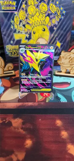 Mega Manectric ex 158/132 NM Ultra Rare Full Art Mega Evolution Pokemon Card TCG - Image 1
