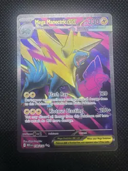 Mega Manectric ex - 158/132 - Ultra Rare - Mega Evolution - NM/M - Pokemon Card - Image 1