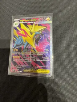 Mega Manectric Ex Ultra Rare 158/132 Pokemon Card Mega Evolution TCG Card NM - Image 1