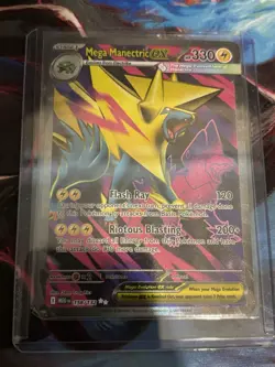 Mega Manectric Ex Ultra Rare 158/132 Pokemon Card Mega Evolution TCG Card NM - Image 3